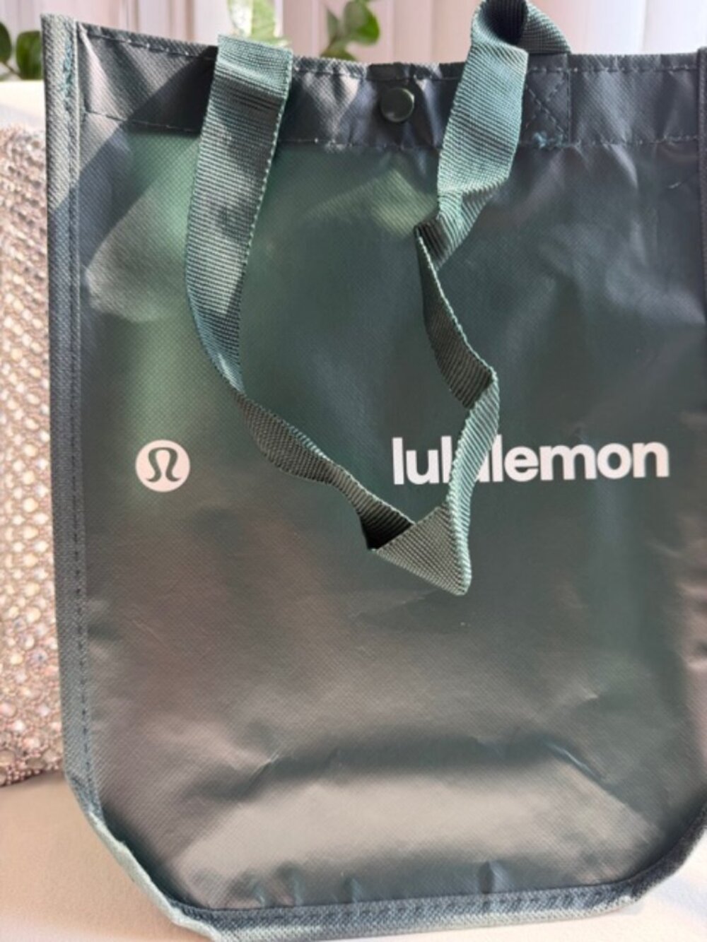 Lululemon New Small BAG reusable tote eco-friendly yoga, casual, gym, tote